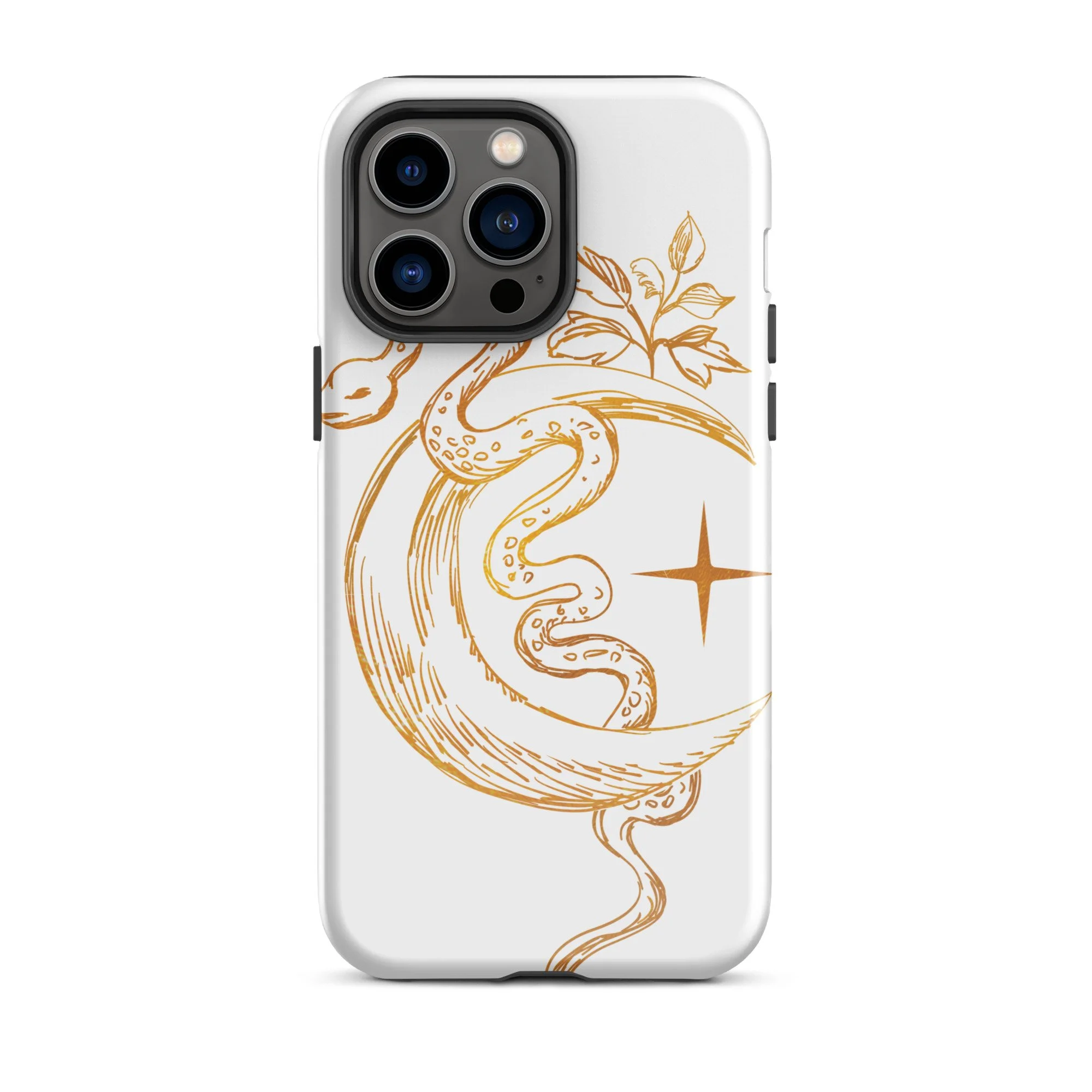 Serpent & Moon Protective iPhone Case