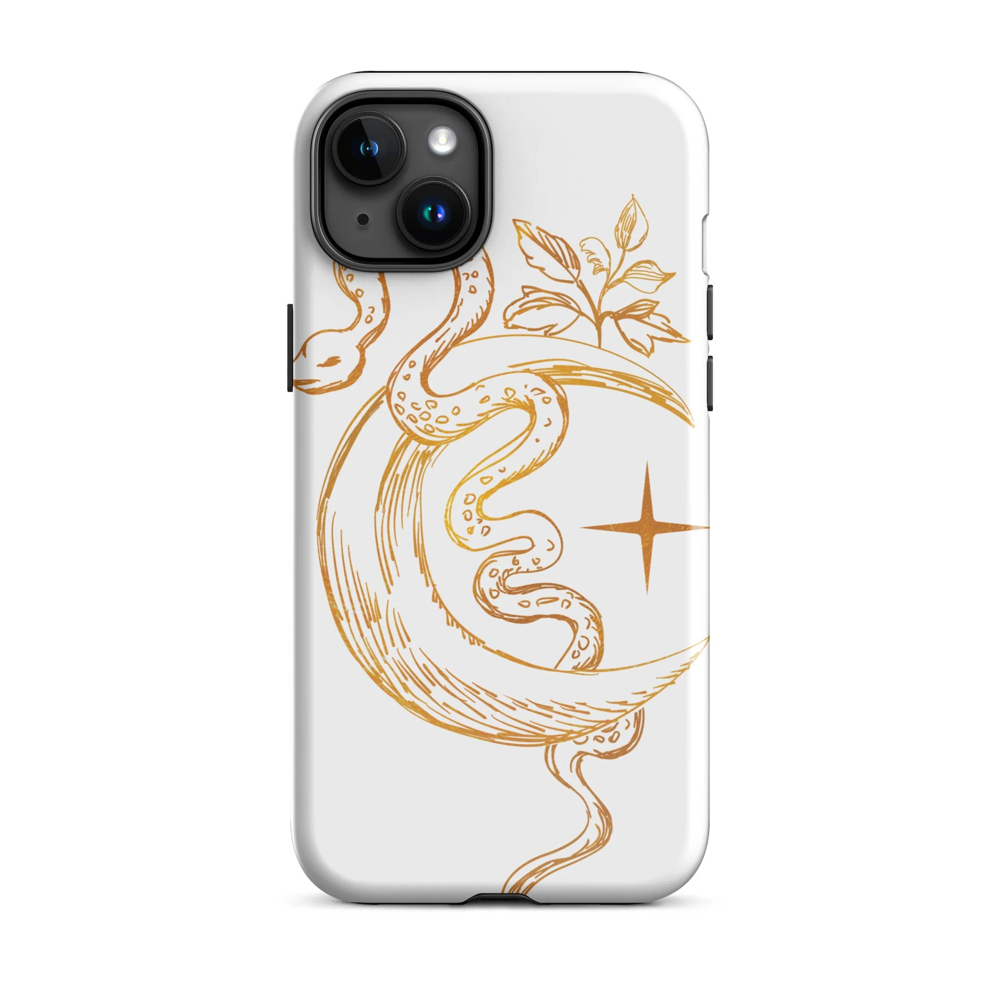 Serpent & Moon Protective iPhone Case