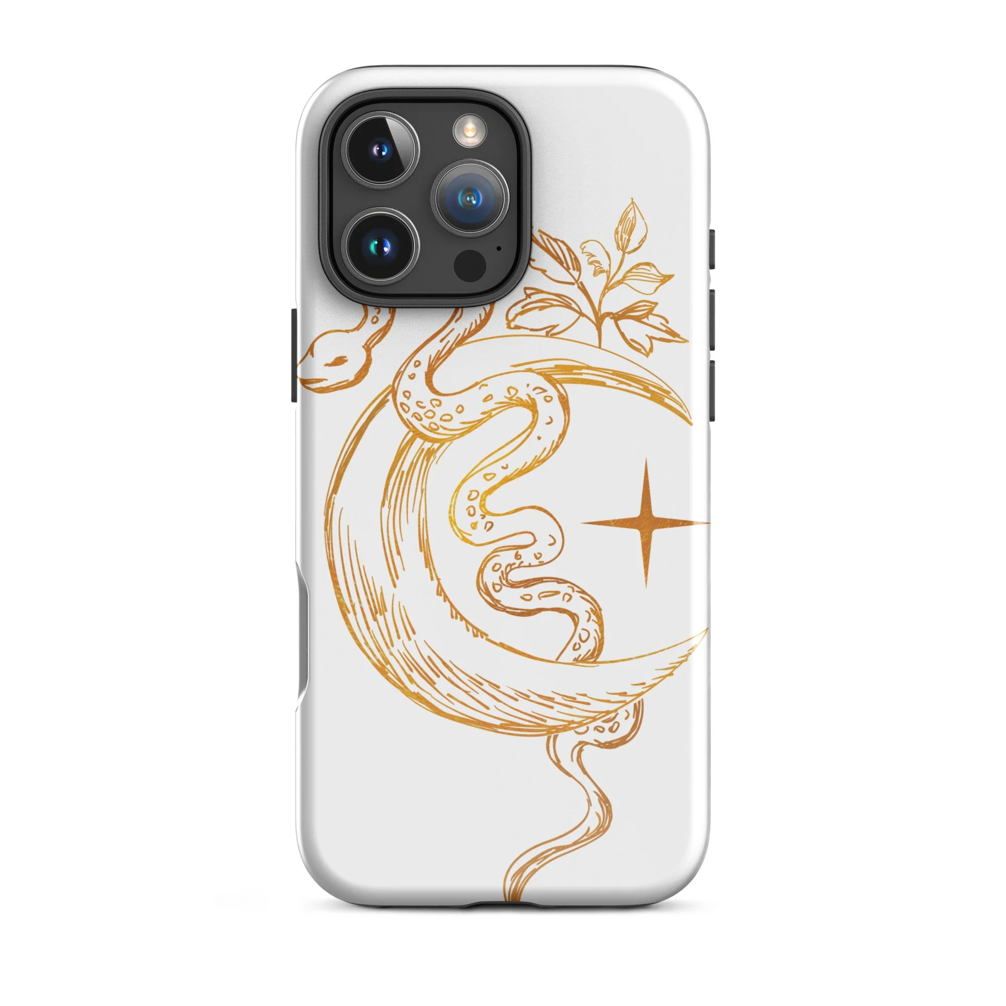Serpent & Moon Protective iPhone Case