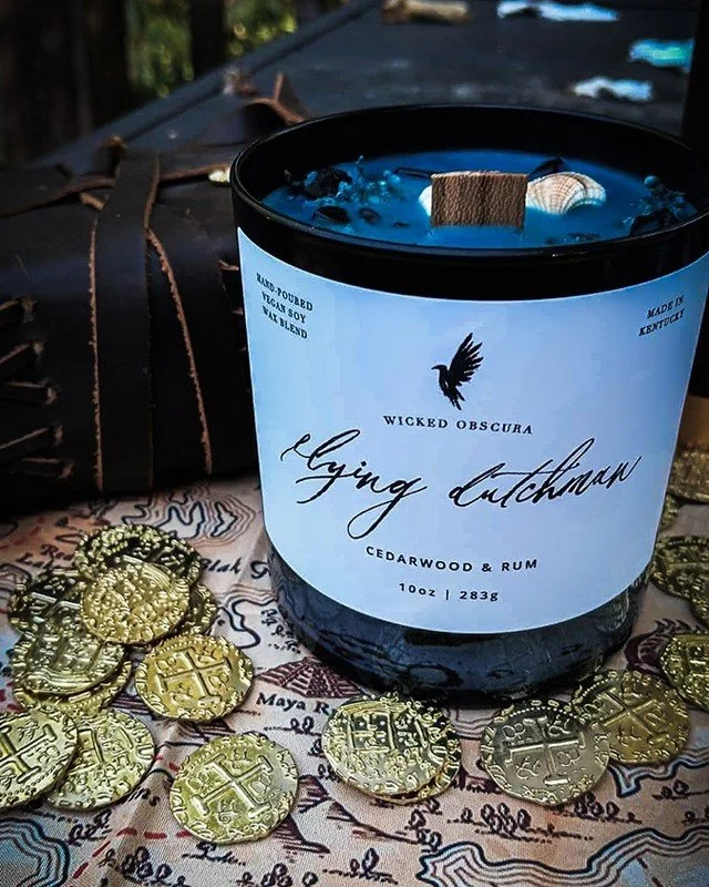 Summer is calling... and it sounds suspiciously like the sea. ⚓🌊✨

The Flying Dutchman Candle blends cedarwood and rum into a scent that feels like weathered ships, distant horizons, and stories carried across the waves.

For the wanderers.
For the 