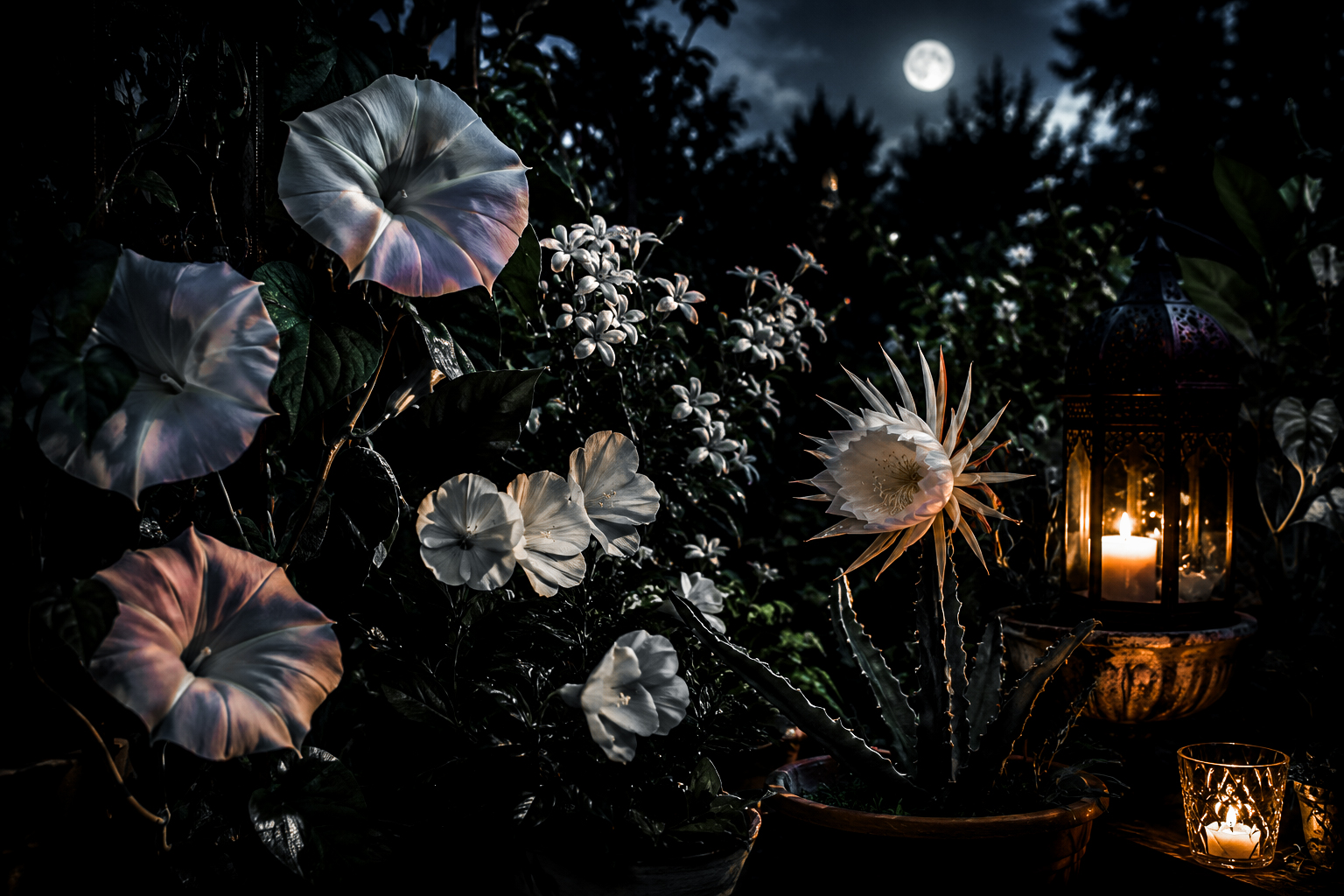 The Witch's Moon Garden: The Magic and Meaning of Flowers That Bloom After Dark
