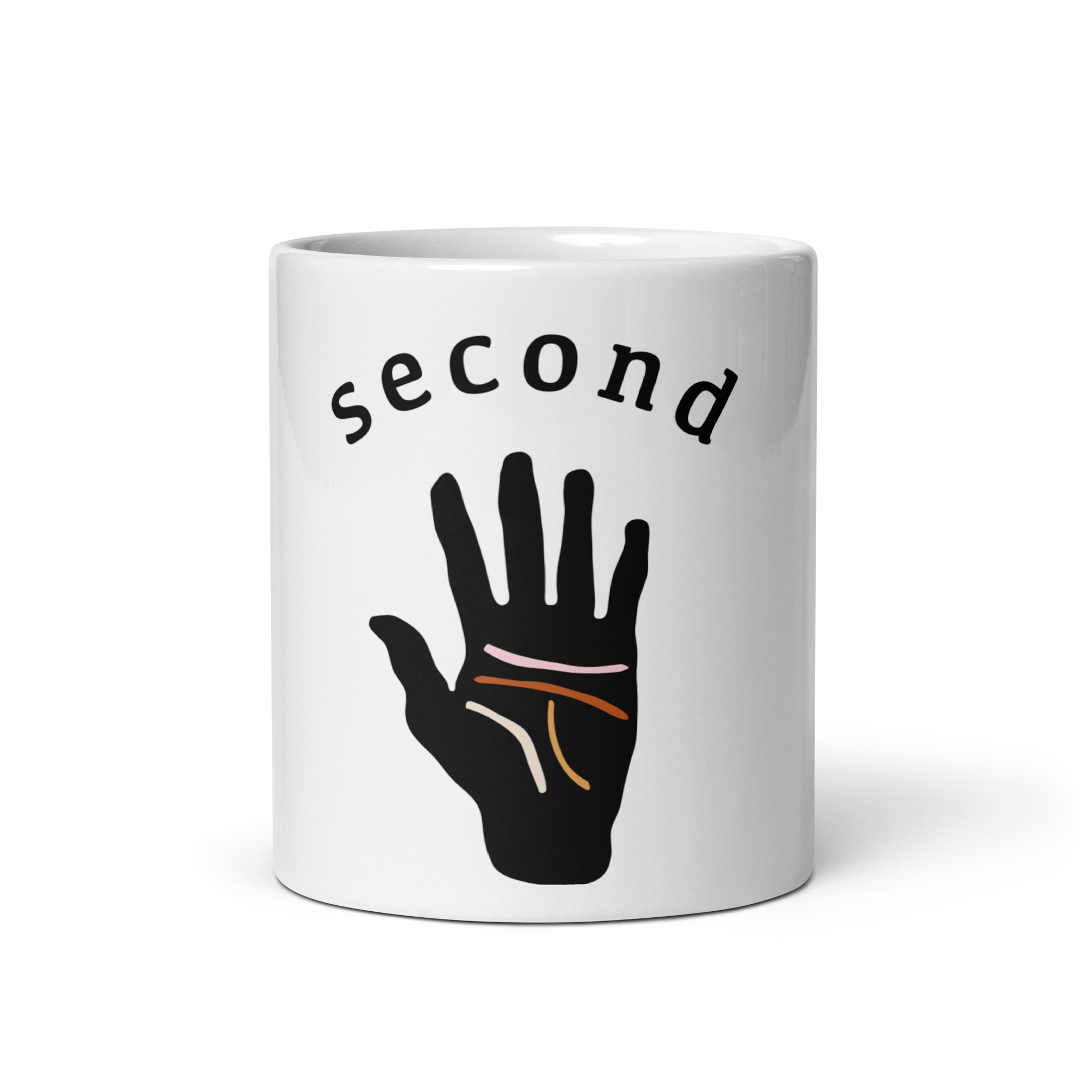 Second Hand White Glossy Mug