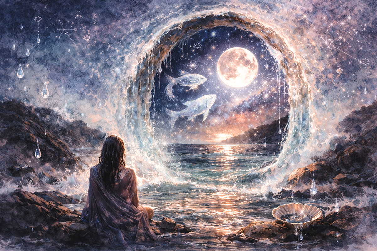 Water as Portal: Working with Ocean, Tears, and Sacred Flow in Pisces Season