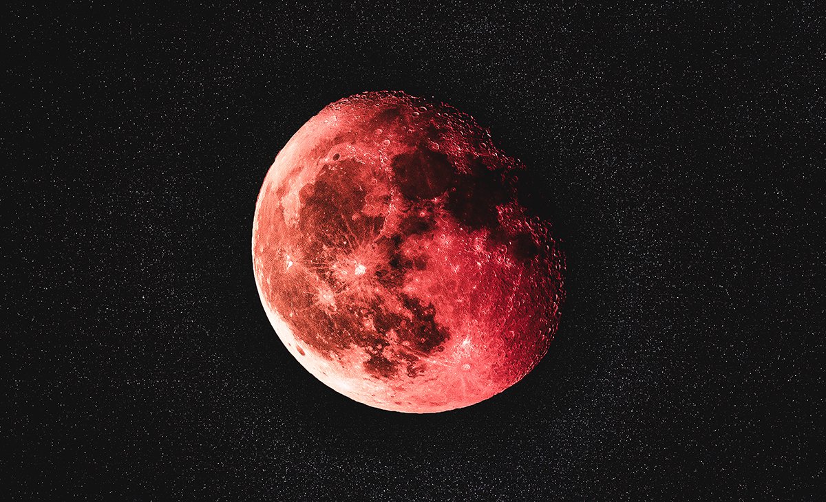 The Strawberry Moon Nature