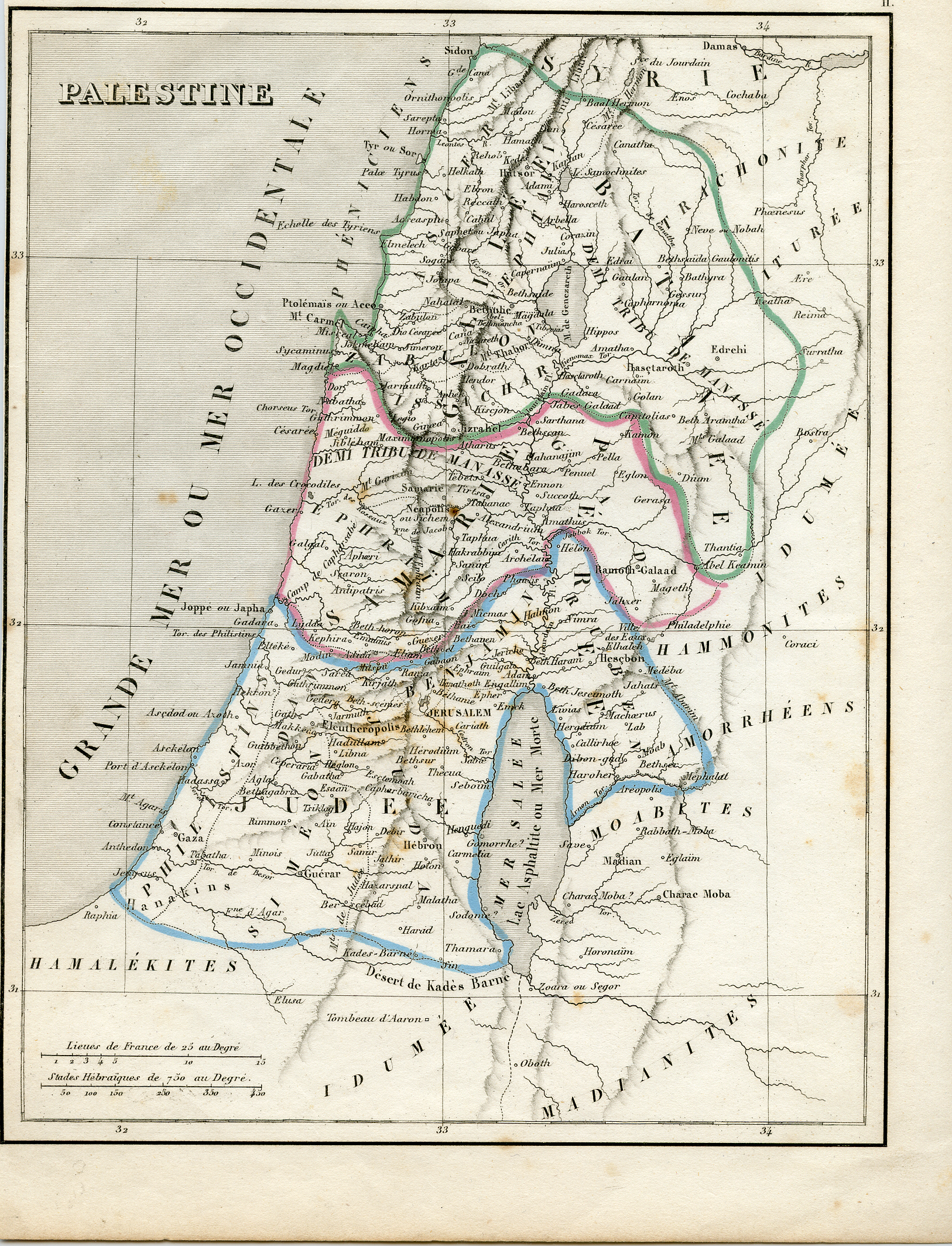 1800s Palestine (French) 1