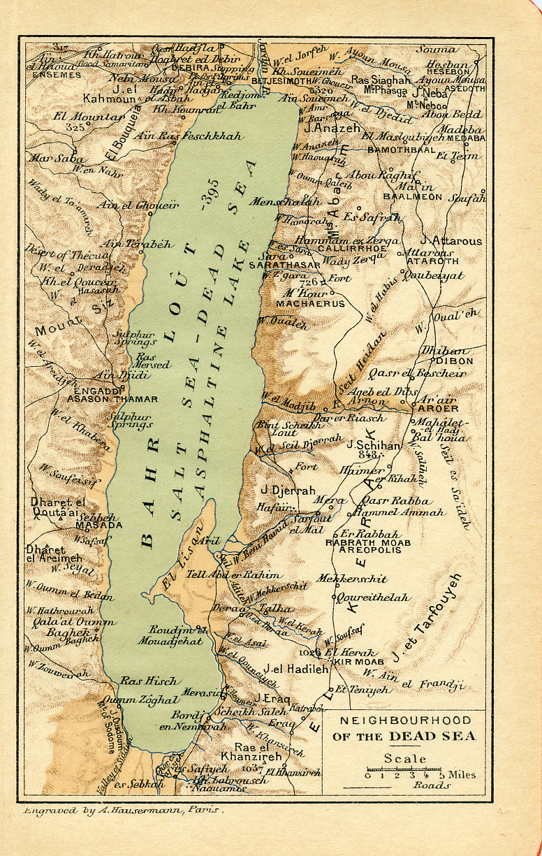 1923 Neighbourhood of the Dead Sea