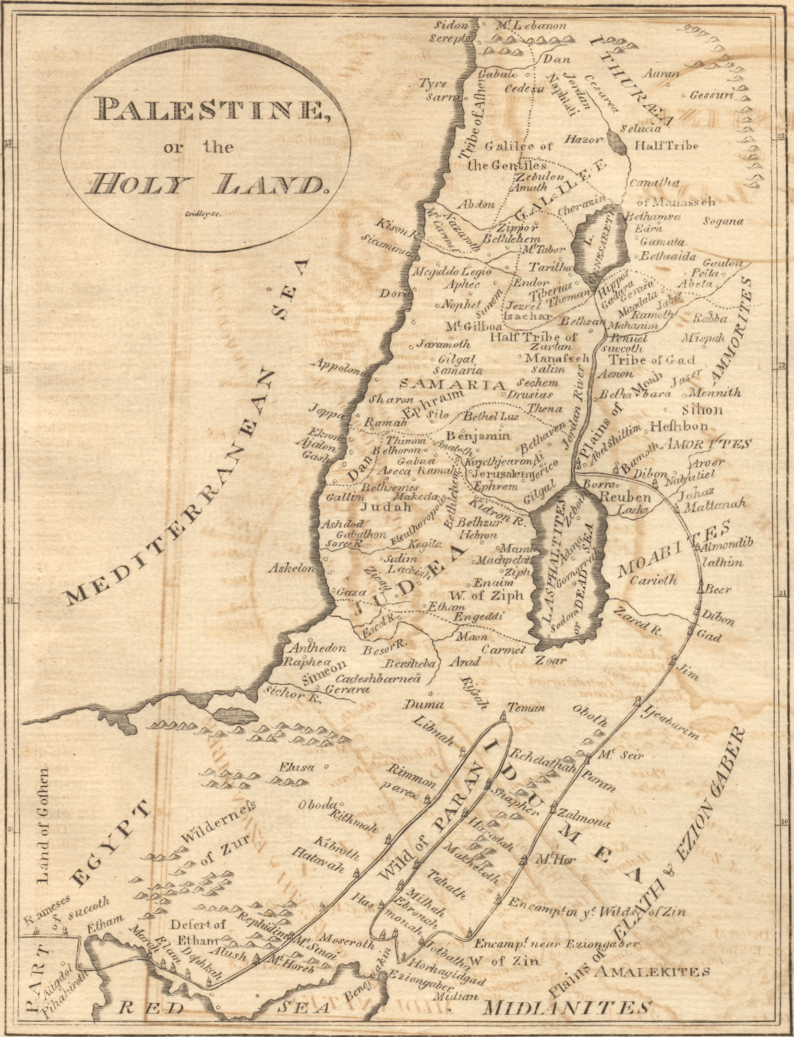 1820 Palestine