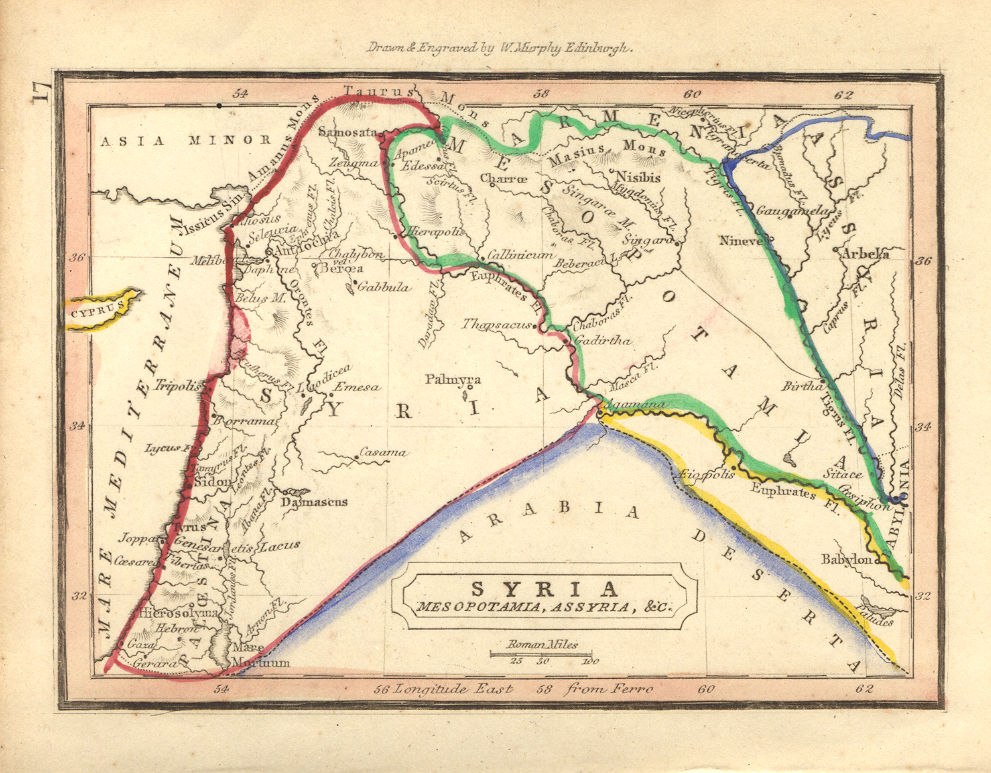 1832 Syria Mesopotamia Assyria & c.