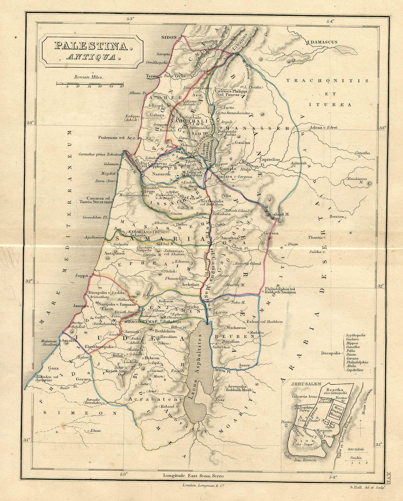 1835 Palestina Antiqua