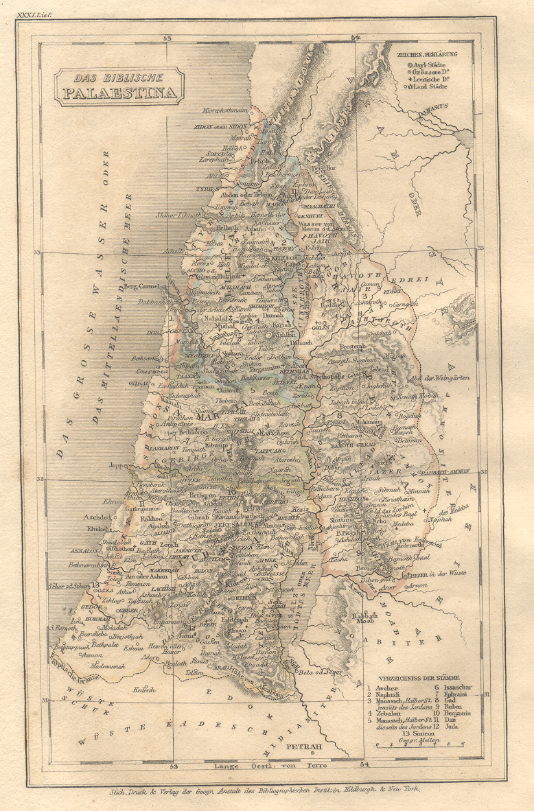 1837 Das Biblishce Palaestina