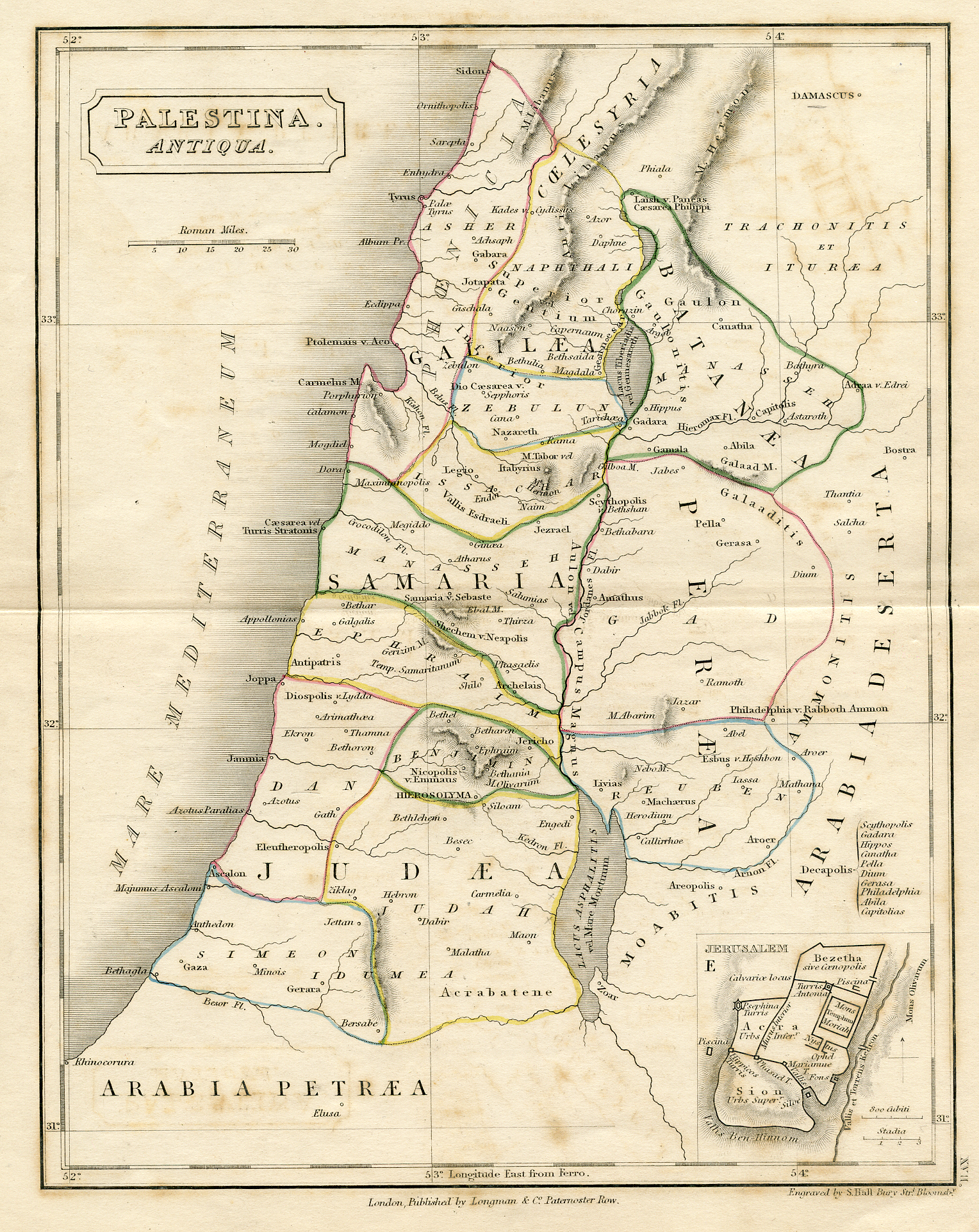 1838 Palestina Antiqua