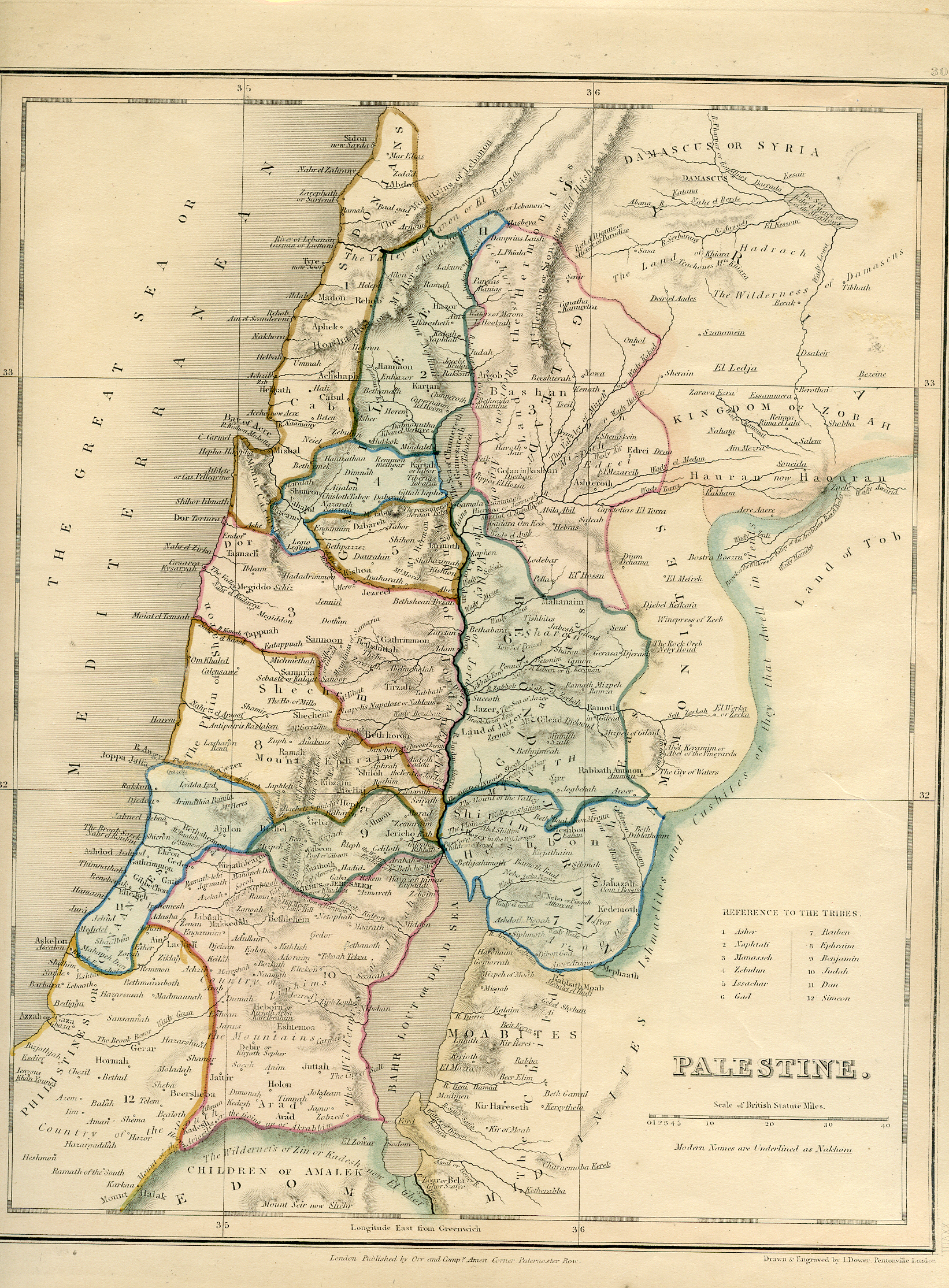1842 Palestine 1