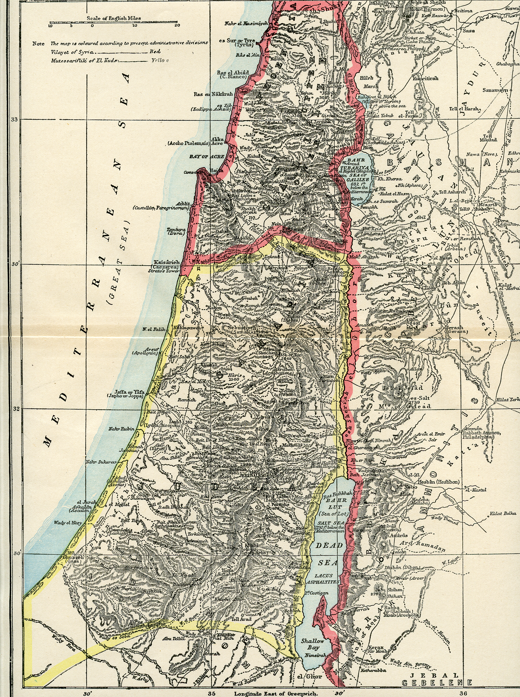 1880 Palestine