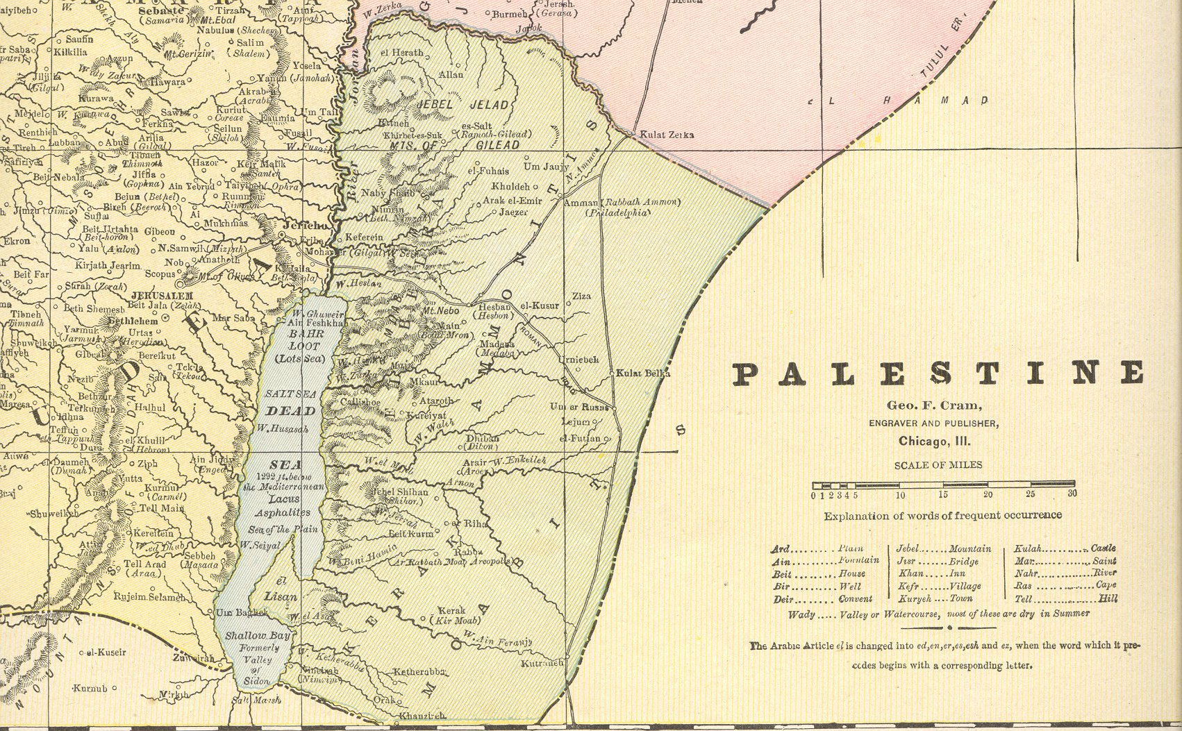 1886 Palestine