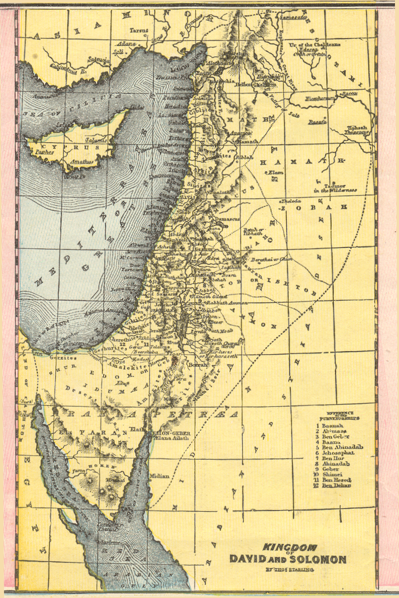 1889 Kingdom of David and Solomon
