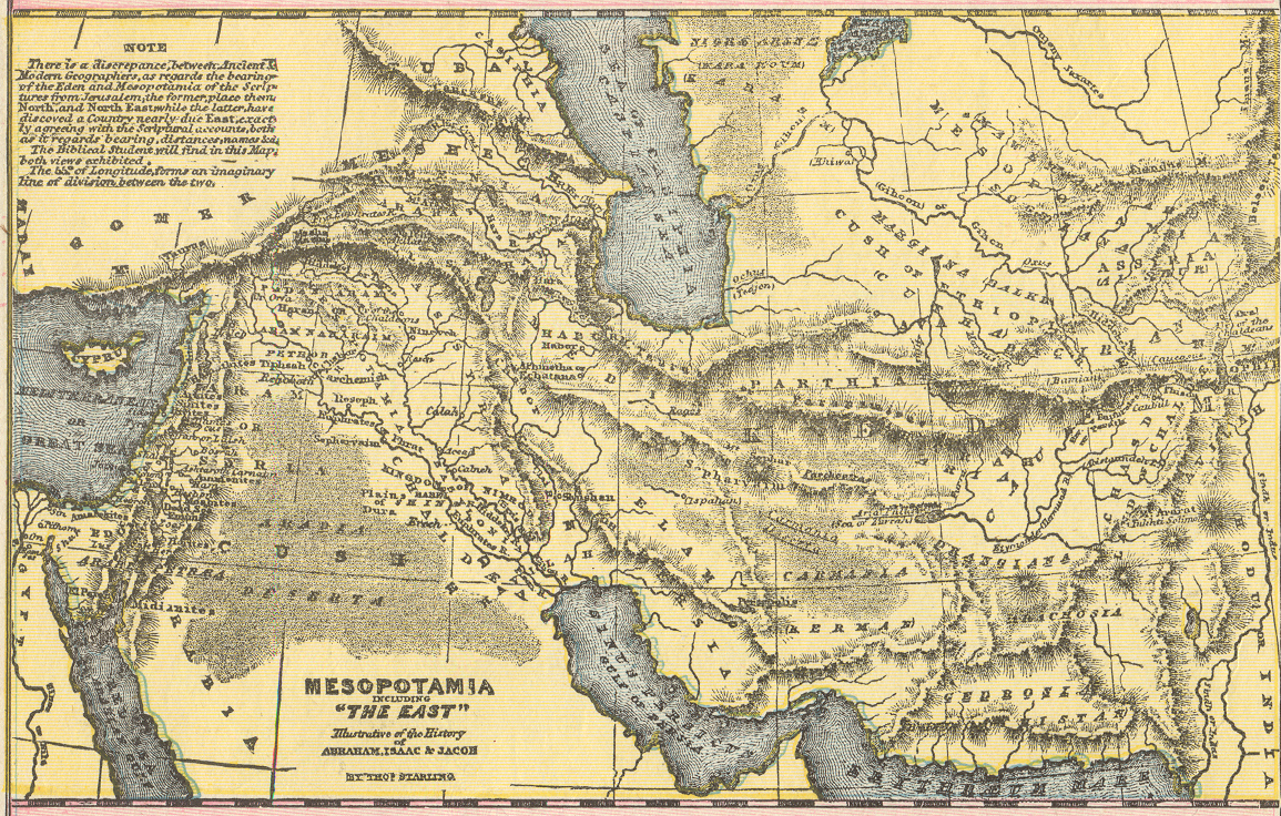1889 Mesopotamia including "The East"