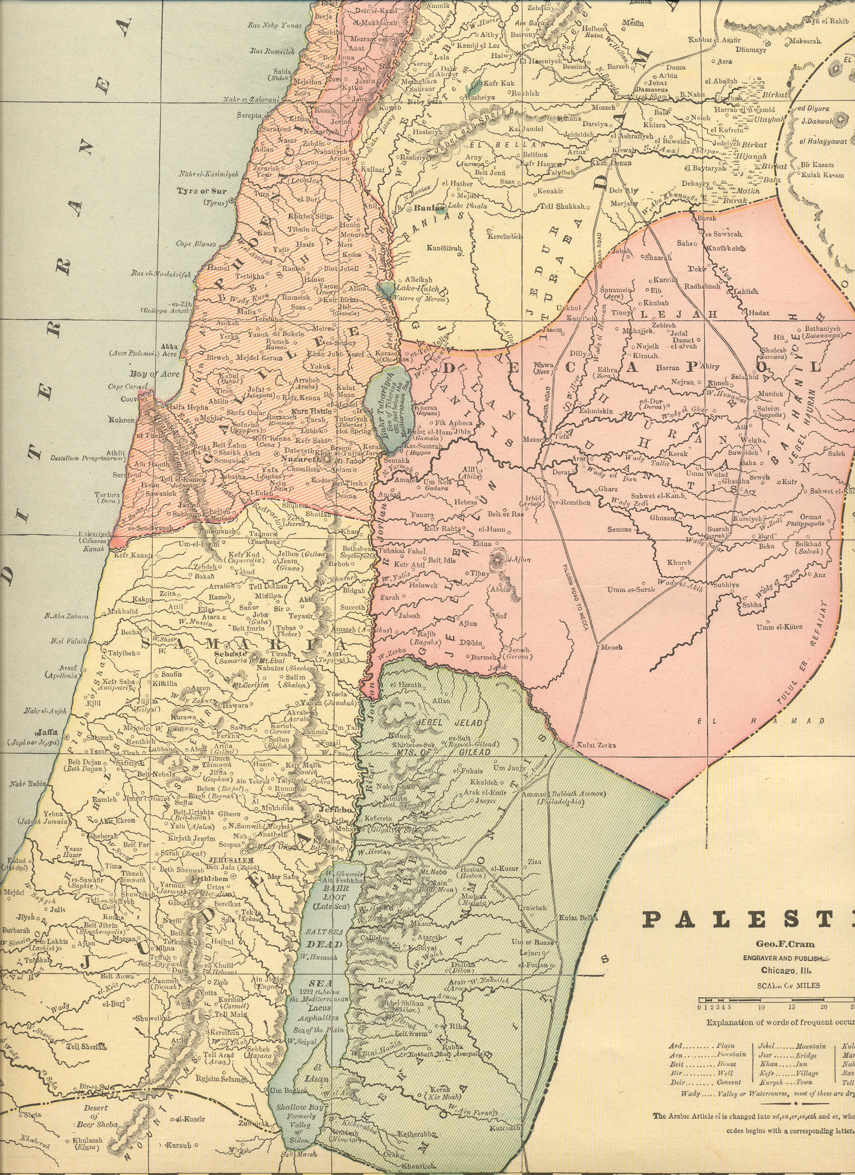 1890 Palestine