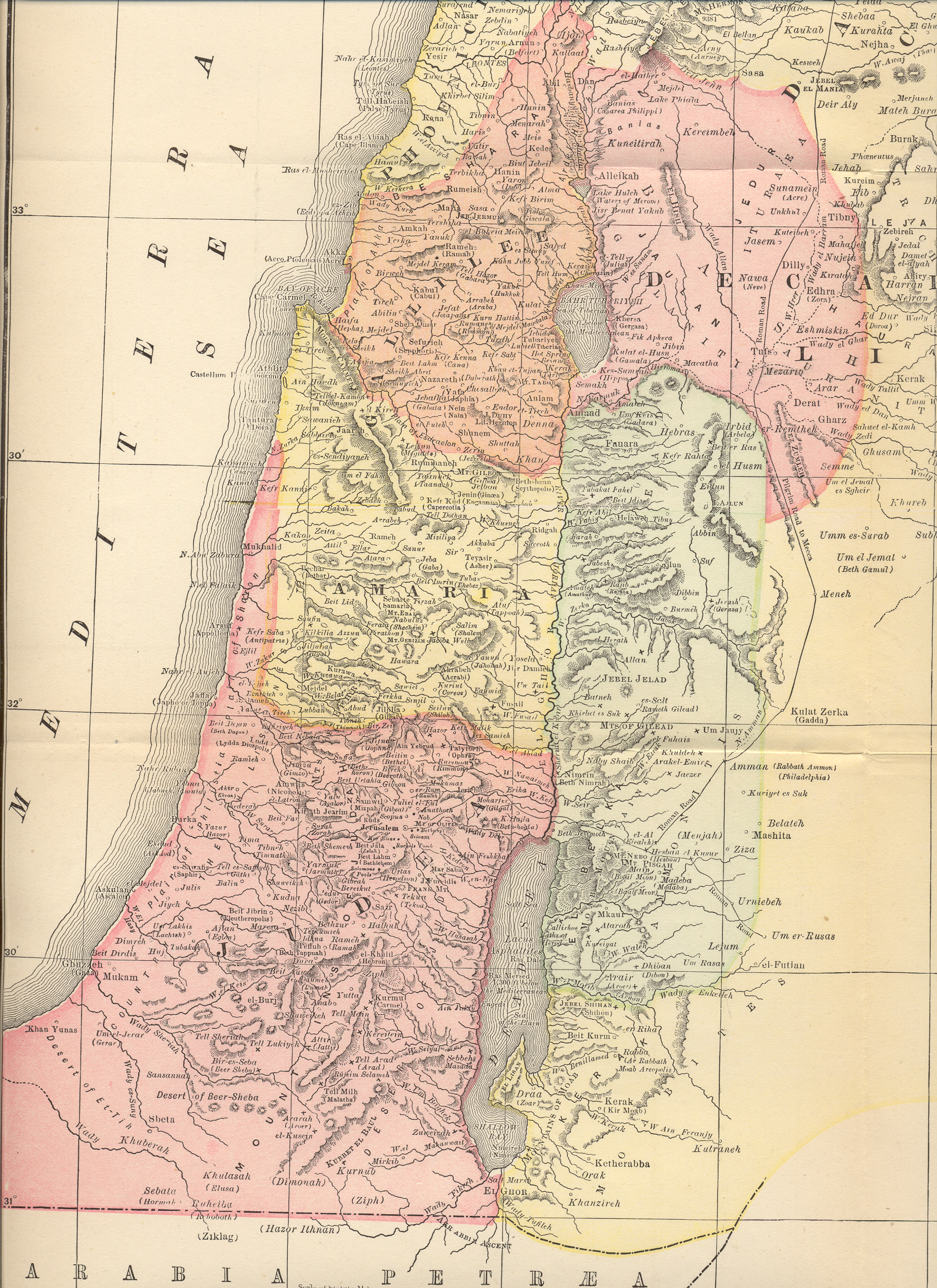 1892 Holy Land