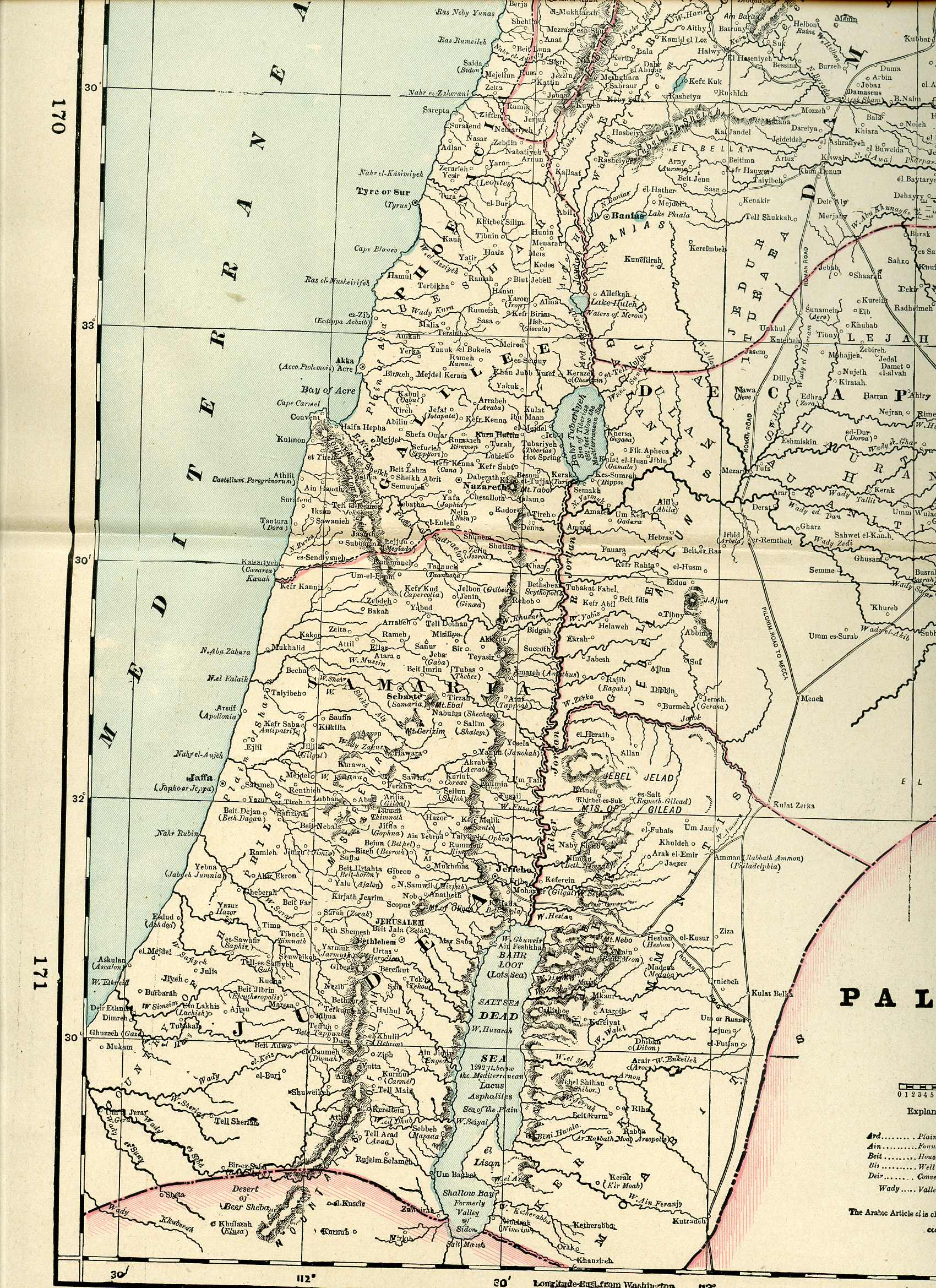 1893 Palestine