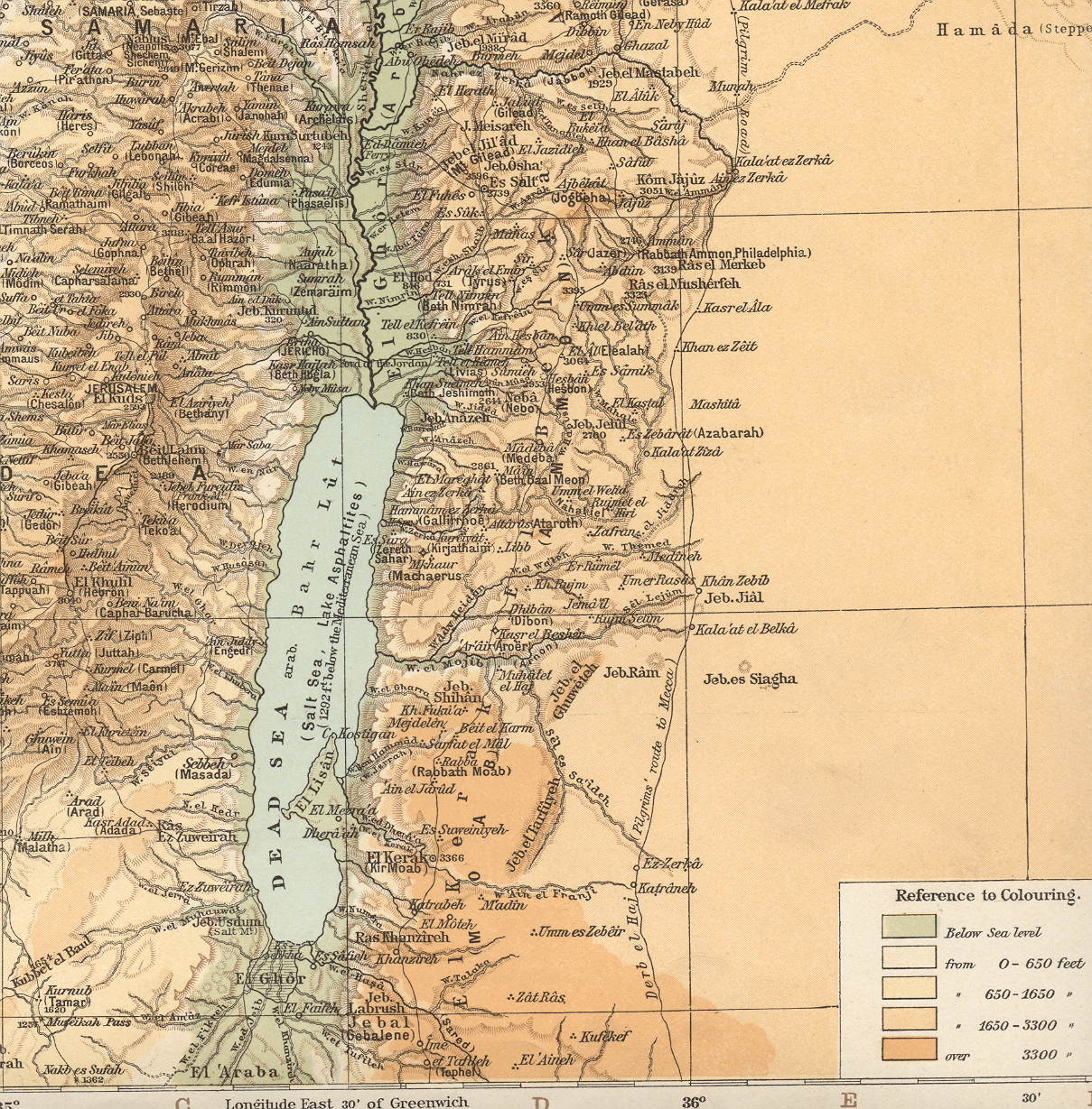 1895 Palestine London Times 1 A