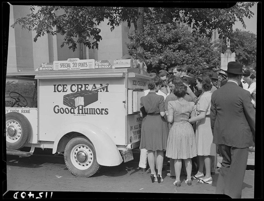 Ferrell, John. Washington, D.C. Good Humor Ice Cream Truck . Washington, D.C., May 1942, www.loc.gov/pictures/item/2017764331/.