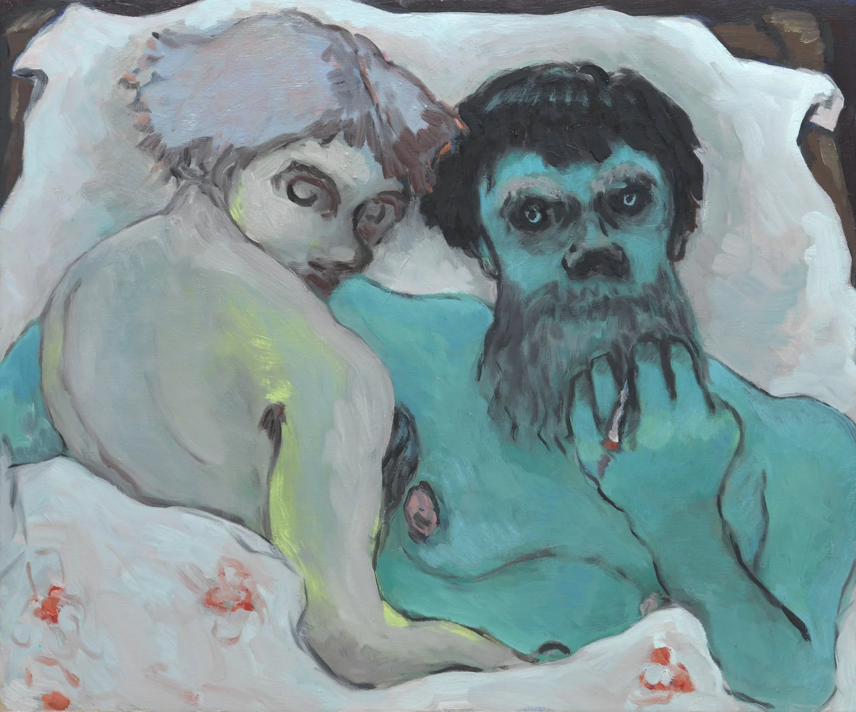Misfits, oil on linen, 50 x 65cm, 2026