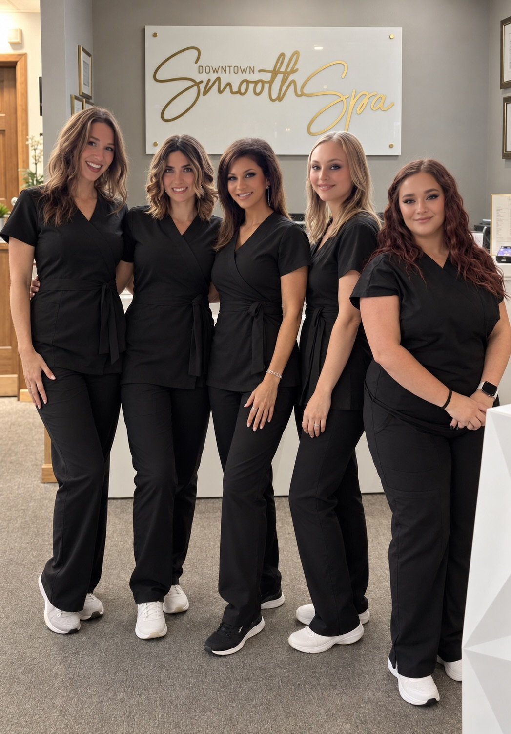Downtown Smooth Spa esthetician team in Knoxville, Tennessee
