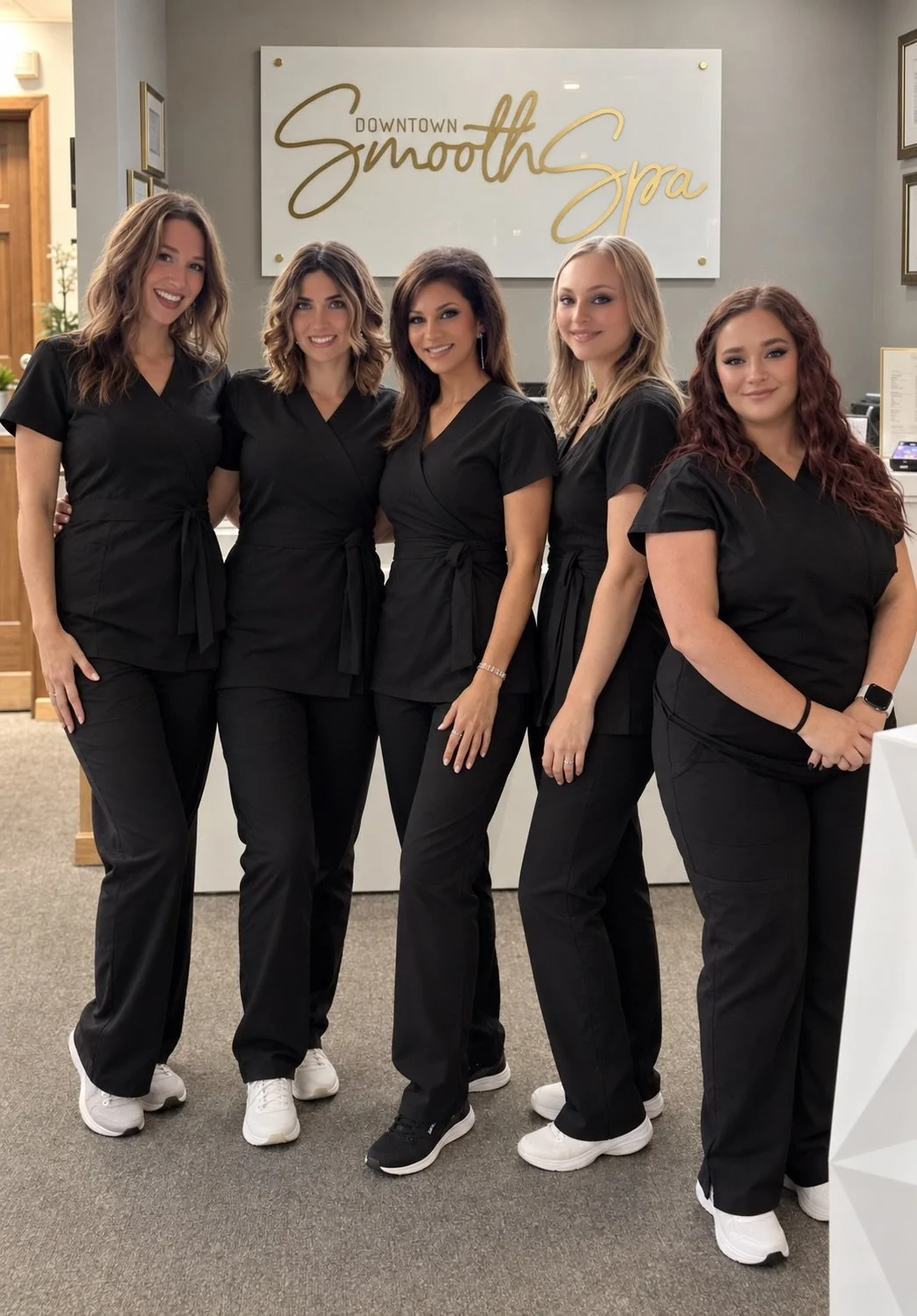 Downtown Smooth Spa esthetician team in Knoxville, Tennessee