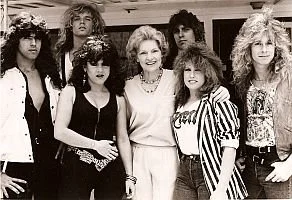 Elizabeth Sabine with Group