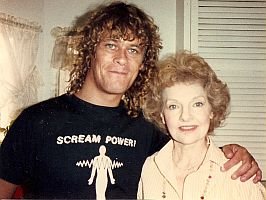 Elizabeth Sabine with Brian Howe from Bad Company