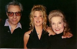 Elizabeth Sabine with Peter Bogdanovich and L B Straten