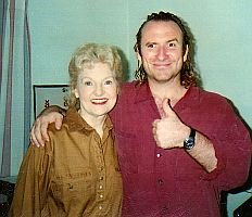 Elizabeth Sabine with Colin Hay from Men At Work