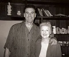 Elizabeth Sabine with Michael Richards (Kramer)