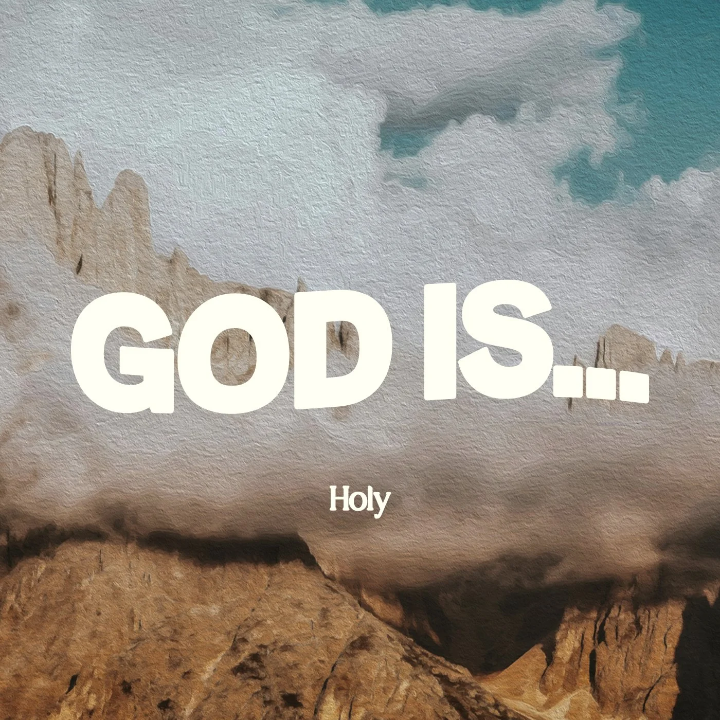 GOD IS HOLY
