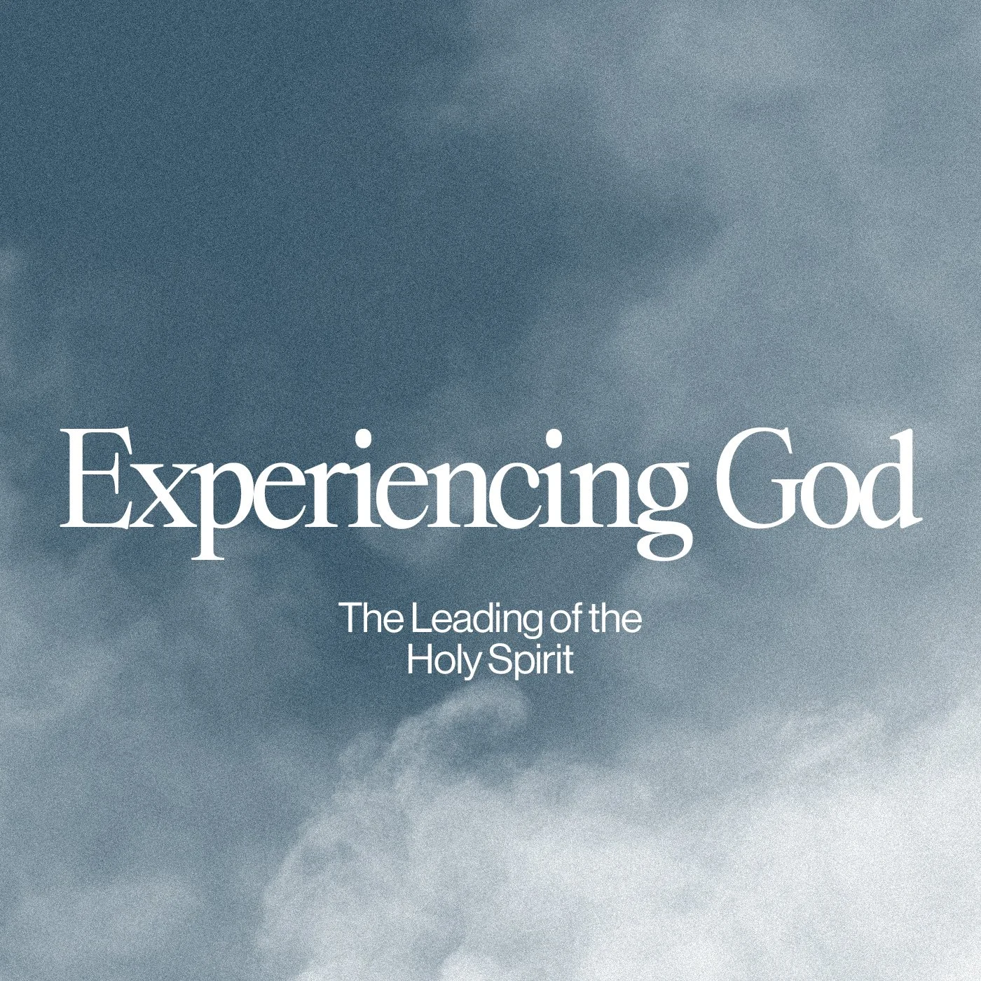 THE LEADING OF THE HOLY SPIRIT