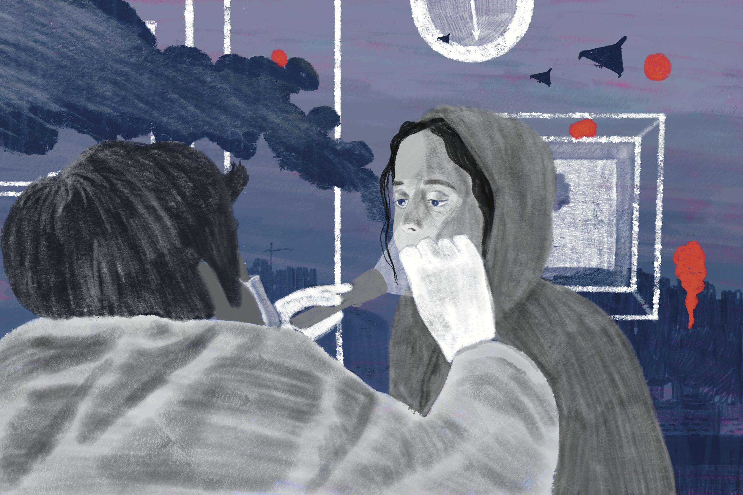 "The face of survivors of torture in America are asylum seekers" for The Chicago Reader