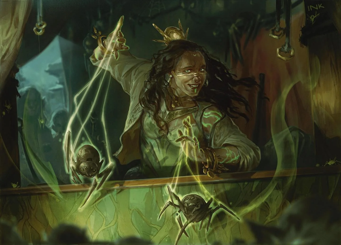 Demera , Soul of a spider
Through the omenpaths 
AD: @_emilymazza_