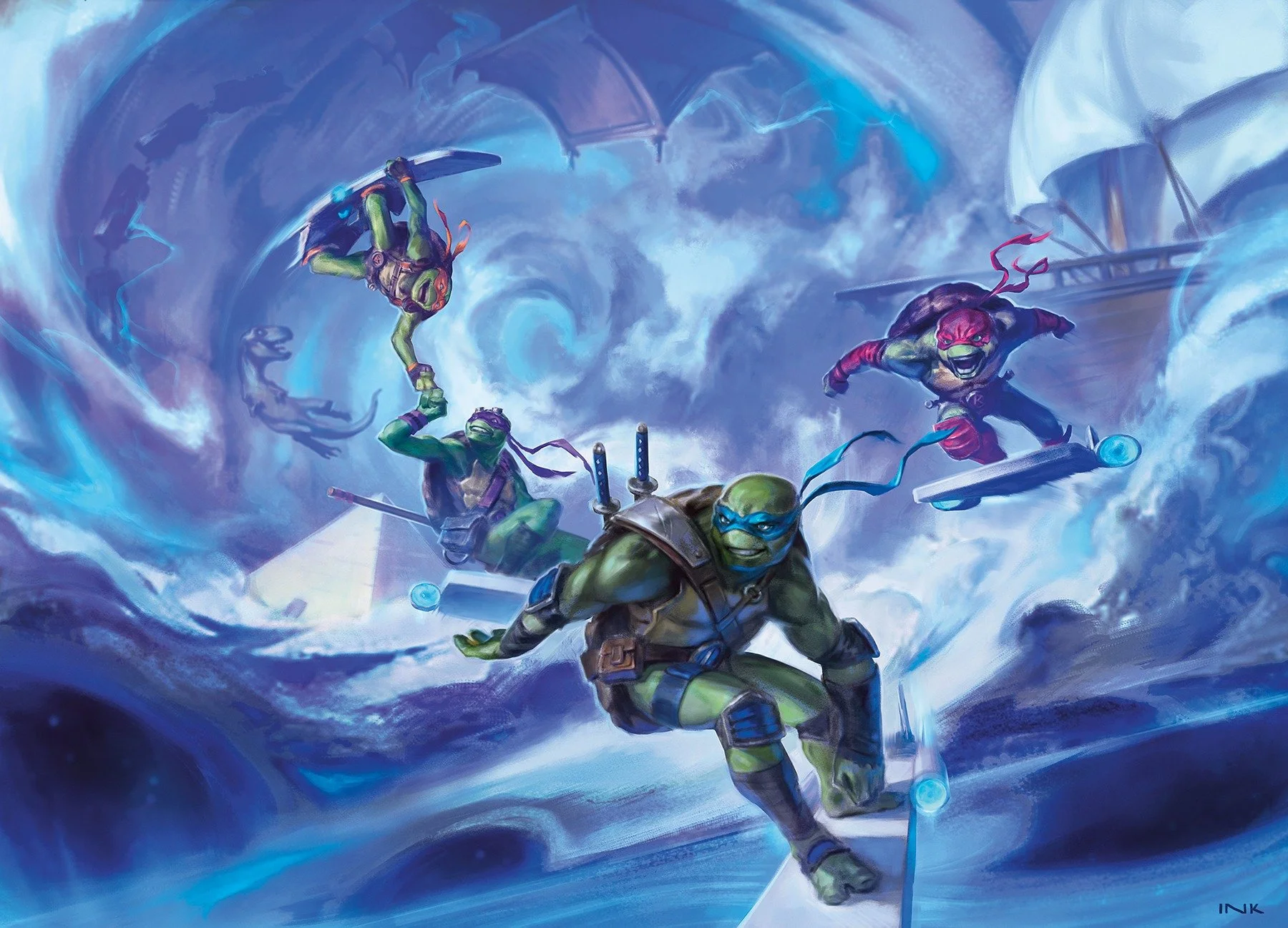 Turtles in Time
TMNT
AD: Stephanie Cheung

&copy;2026 Viacom International Inc. TM &amp; &copy;2026 Wizards of the Coast