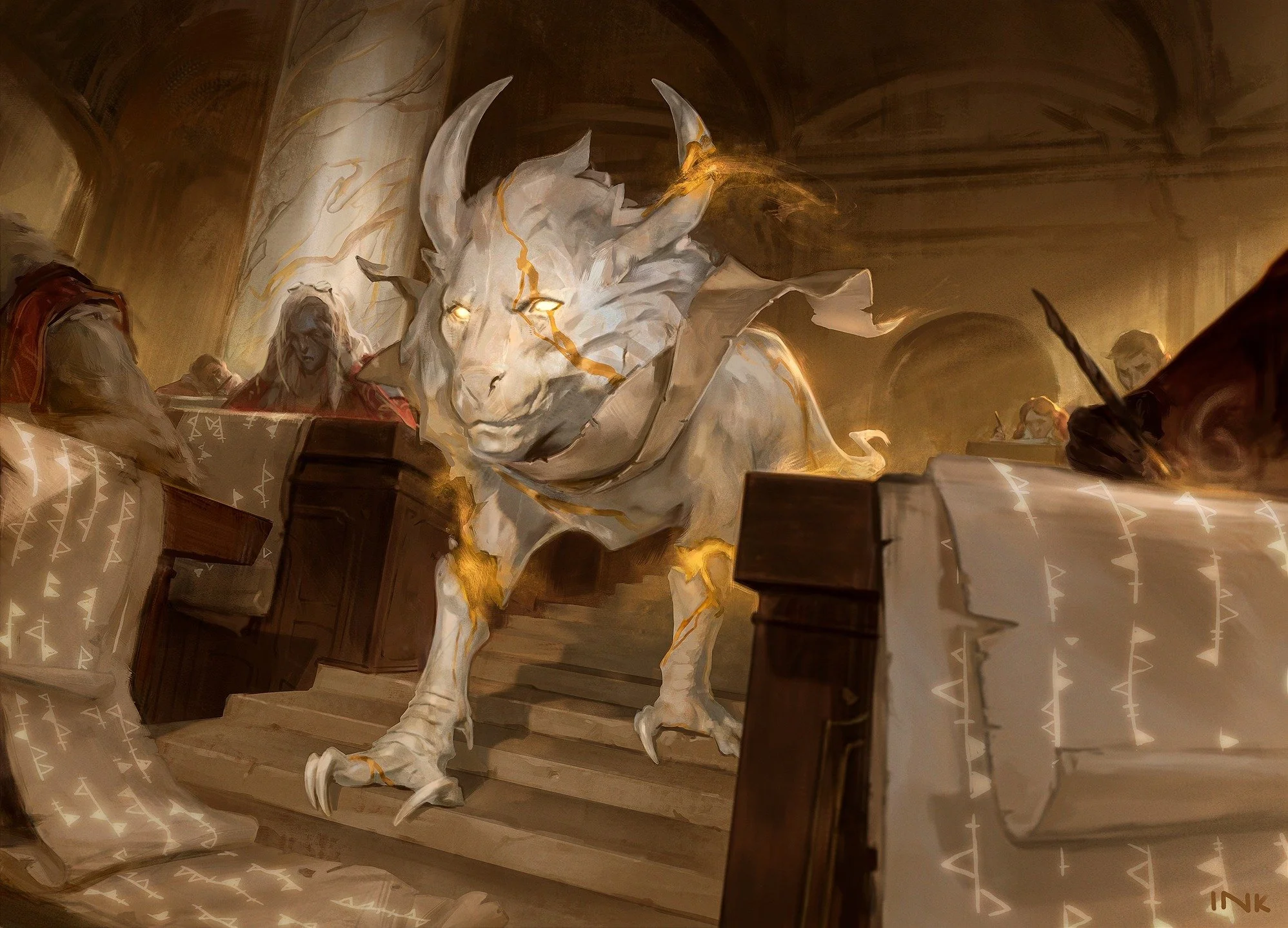 Stone Docent
Secrets of Strixhaven
#mtg #mtgartist #SecretsofStrixhaven