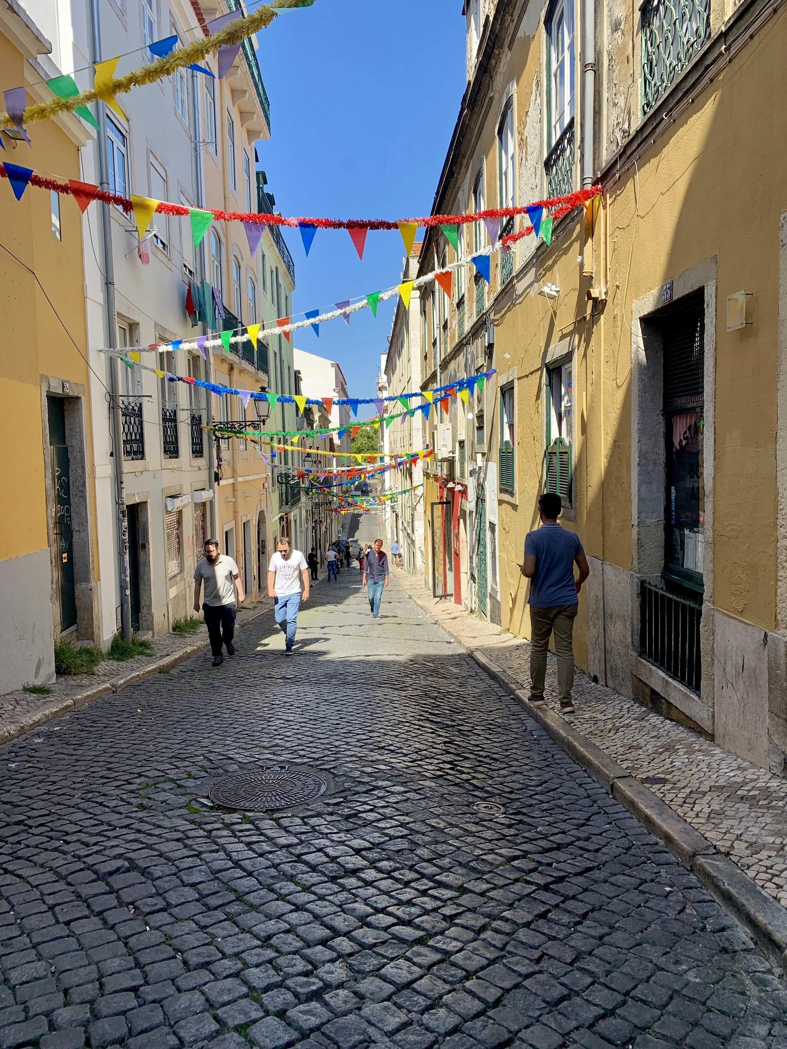      

 
   We originally planned a quick weekend visit to Lisbon for a concert, but due to a little mishap in Paris, we ended up extending our stay to a week and after less than a day in the city, we extended our visit for 2 weeks more. In the 3 wee