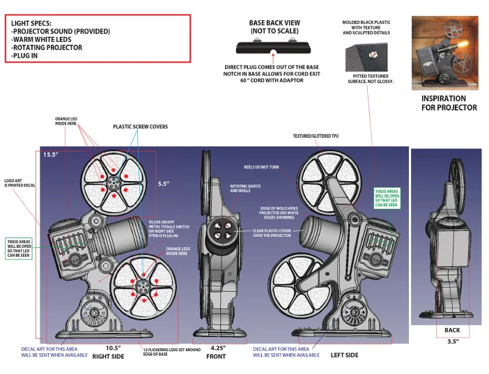Haunted Film Projector