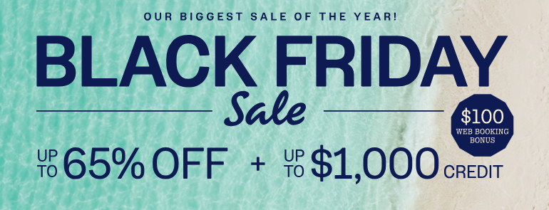 Beaches Resorts Black Friday Sale
