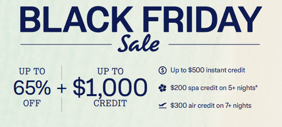 Beaches Resorts Black Friday Sale