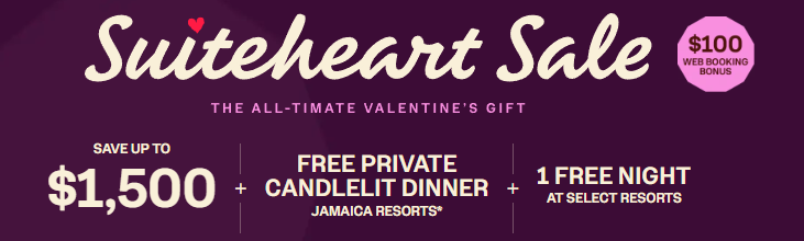 Sandals Resorts Valentine's Gift Sale