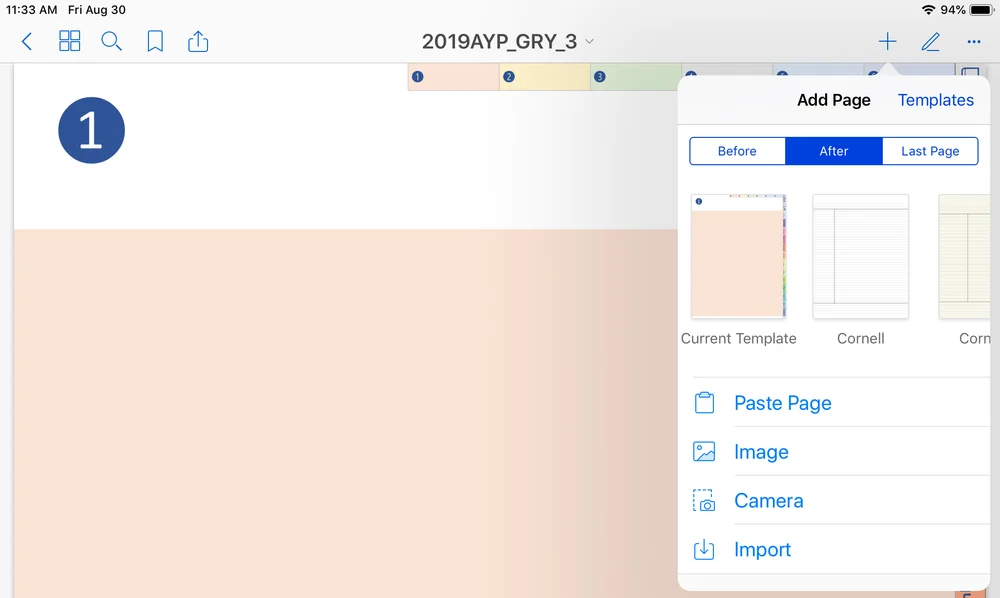 How To Use Templates in GoodNotes 5 — DIGITALPLANNER247 / how to create