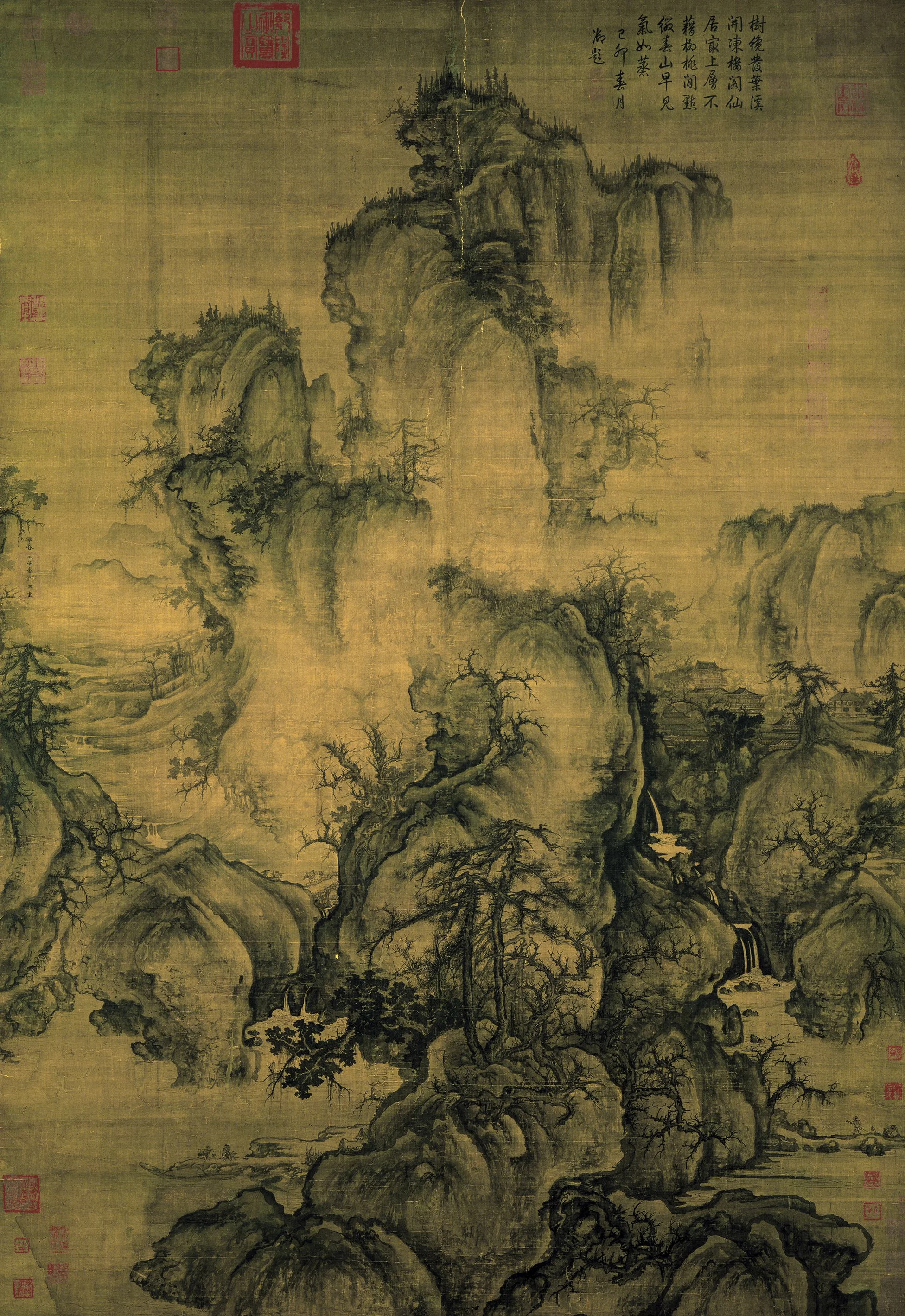 Early Spring , painted by Northern Song dynasty artist Guo Xi