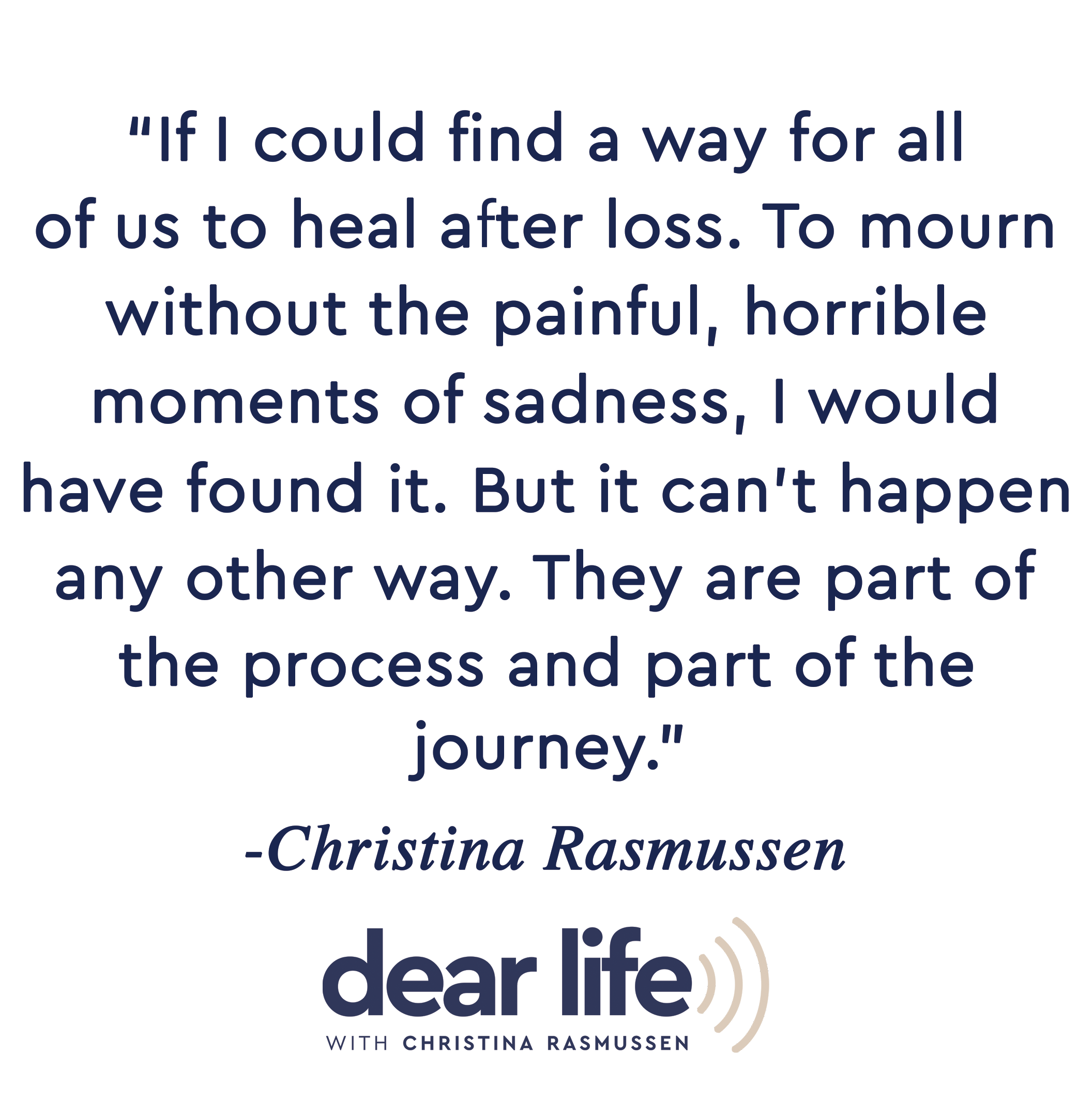 Coffee Date With Christina: When Will The Sadness Stop?