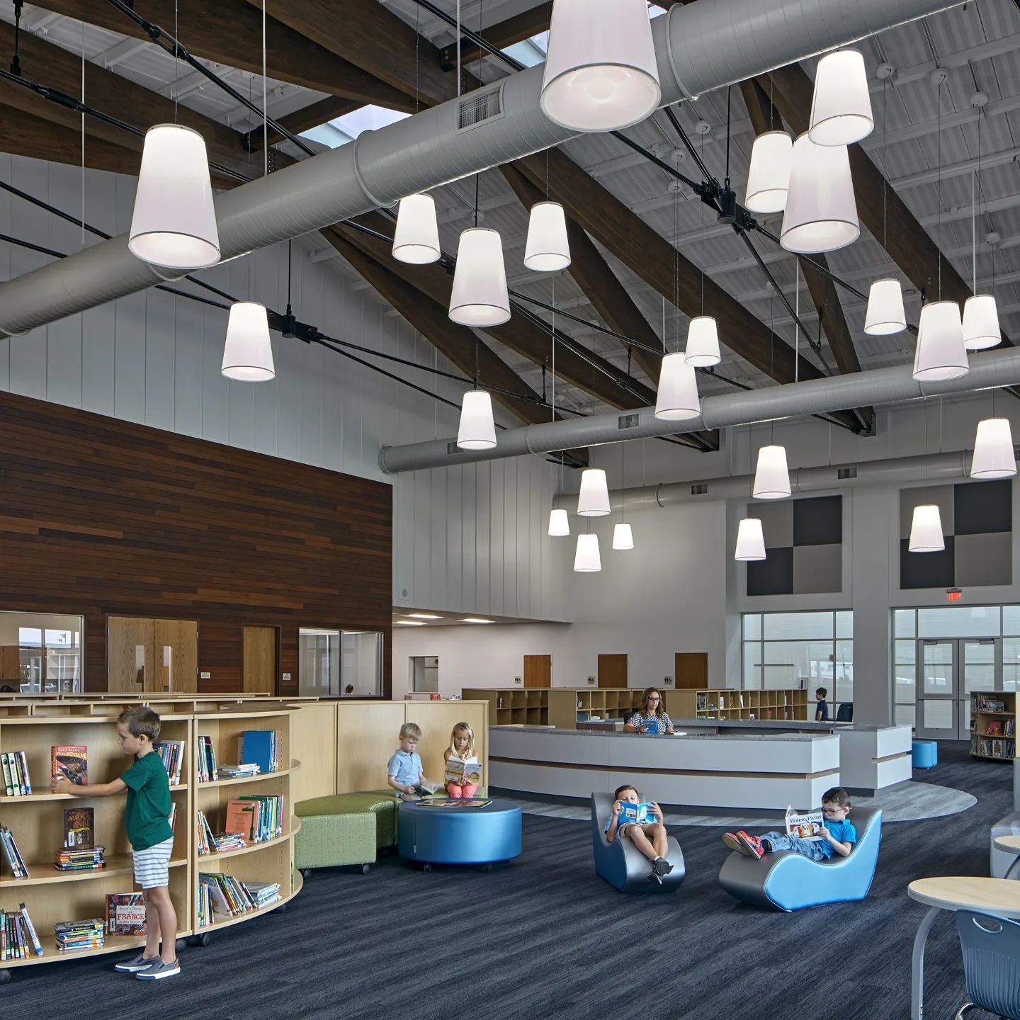 Step into a world where books pave the path to inspiration and knowledge. As we celebrate National Library Week 📚📖 with the theme 'Ready, Set, Library!', our Dune Lake Elementary project invites you to immerse yourself in the enchantment of librari