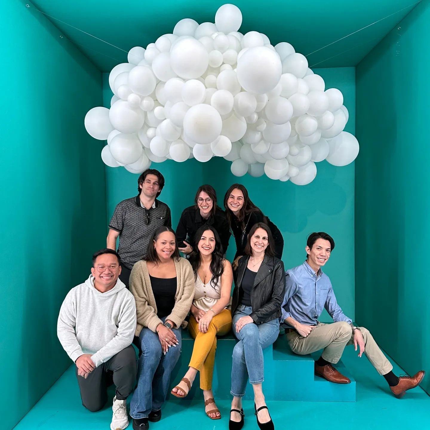 Taking our design creativity to new heights at the @balloon_museum with @ieoffices and @sescolighting_atlanta! Because when it comes to design, even the sky's not the limit! 🎈🌠