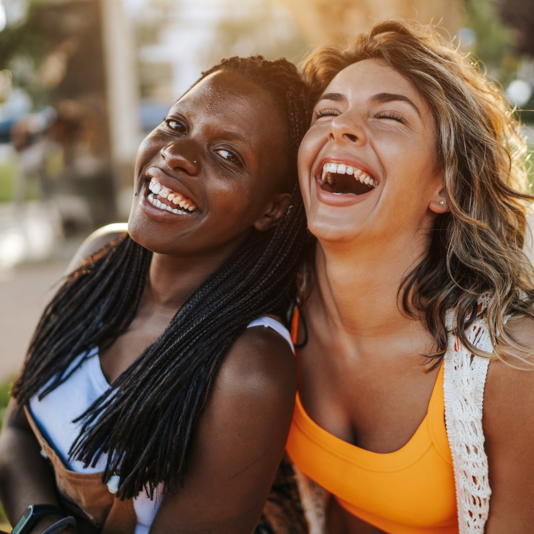 women laughing | counseling in birmingham, al | couples therapy in birmingham, al | teen counseling in birmingham, al | online therapy in birmingham, al | 35209 | 35229 | 35205